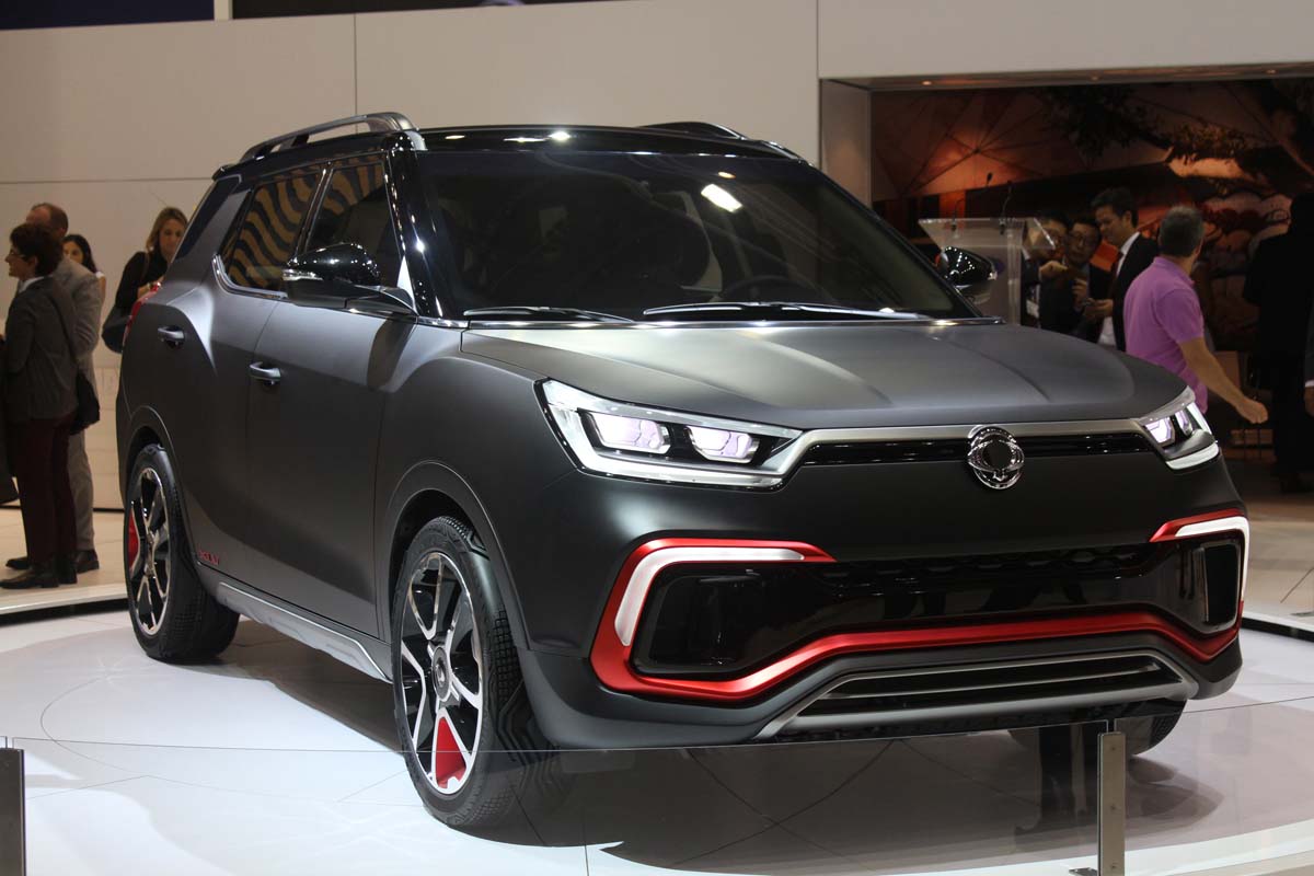 SsangYong Air Concept ra mắt tại Frankfurt Motor Show