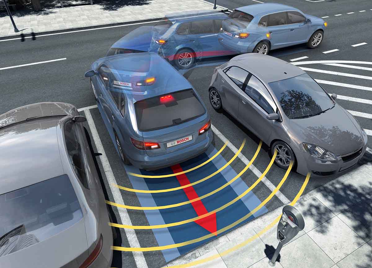 công nghệ đỗ xe tự động