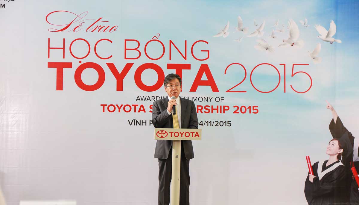 Chương trình học bổng Toyota 2015