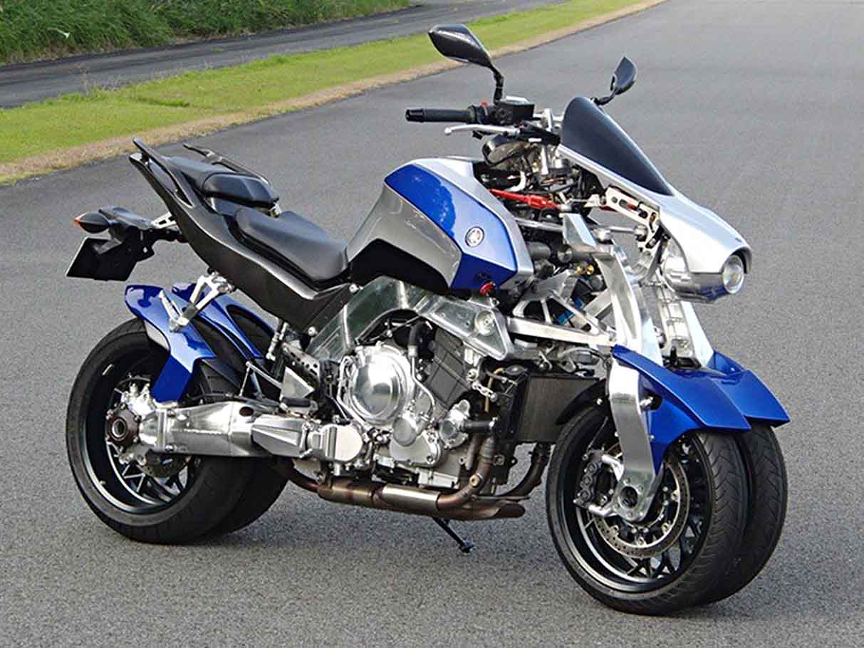 xe máy bốn bánh của Yamaha lộ diện