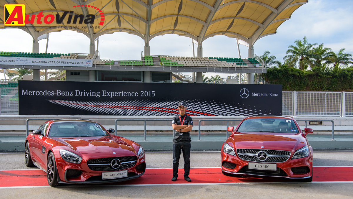 Phóng viên Autovina tại chương trình Mercedes-Benz Driving Experience 2015, Sepang, Malaysia