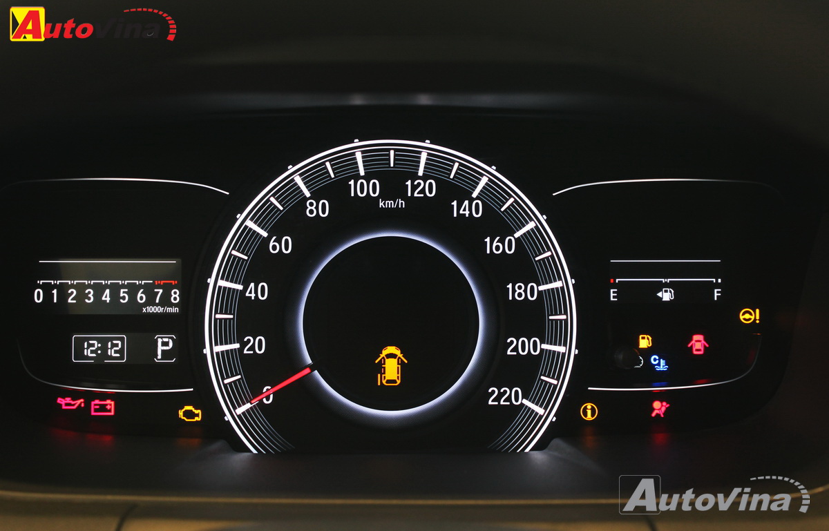 Bảng đồng hồ tốc độ của Honda Odyssey