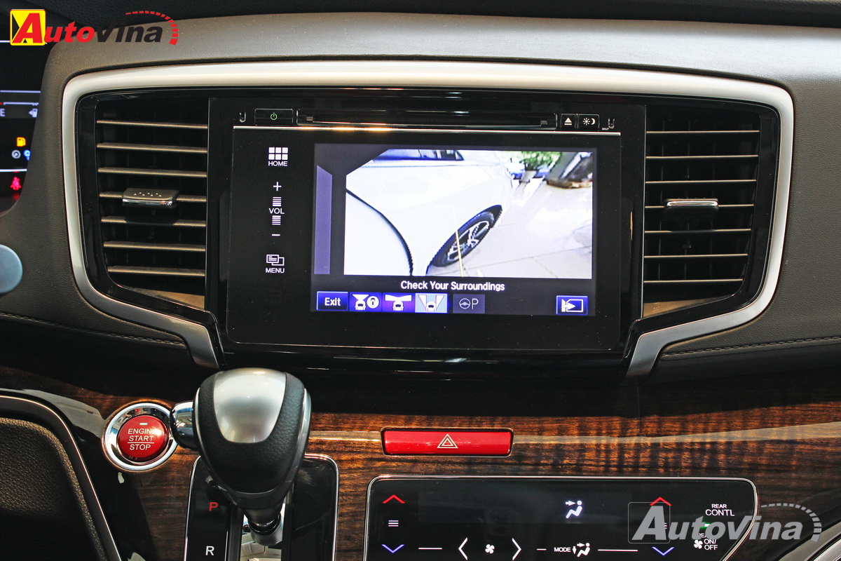 Camera 360 độ của Honda Odyssey 2