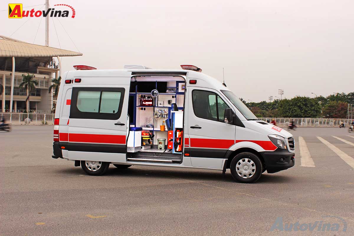 Xe cứu thương Mercedes Sprinter – Bệnh viện di động cao cấp