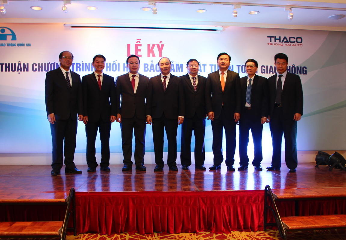 Thaco hợp tác với Ủy ban ATGT quốc gia