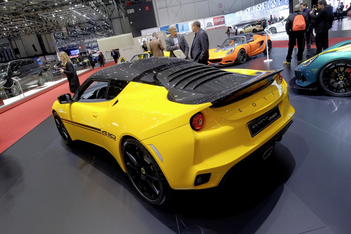 xe thể thao lotus evora sport 410 tại triển lãm