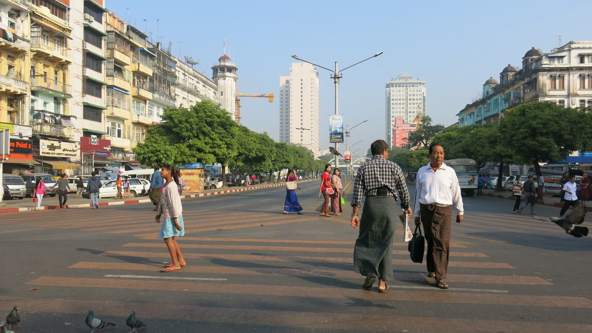 hình ảnh du lịch cố đô yangon myanmar