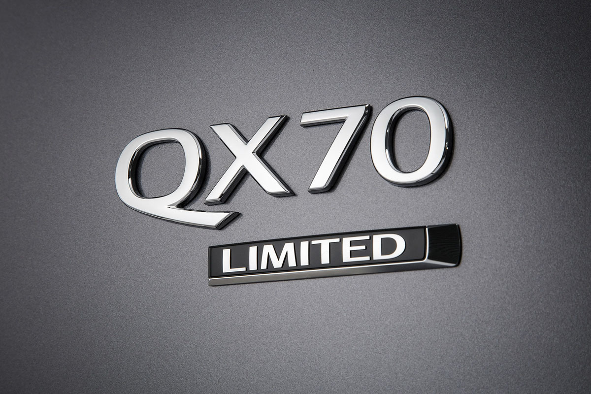 tên xe infiniti QX70 2017 phiên bản Limited