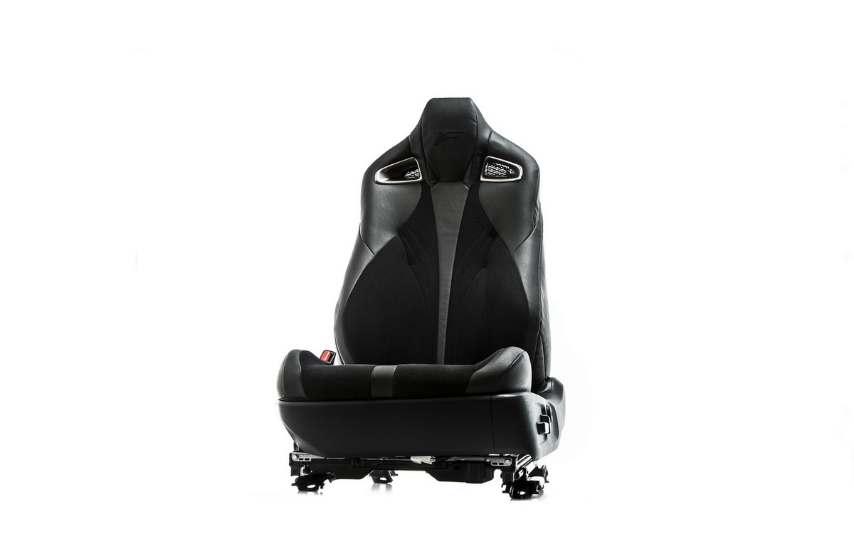 hình ảnh công nghệ cho ghế lái mới của Lexus