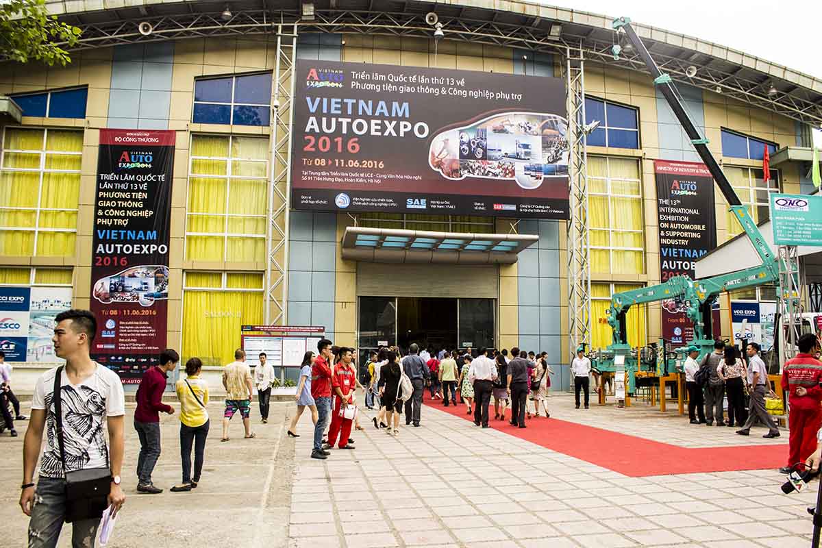 khai mạc triển lãm Vietnam AutoExpo 2016