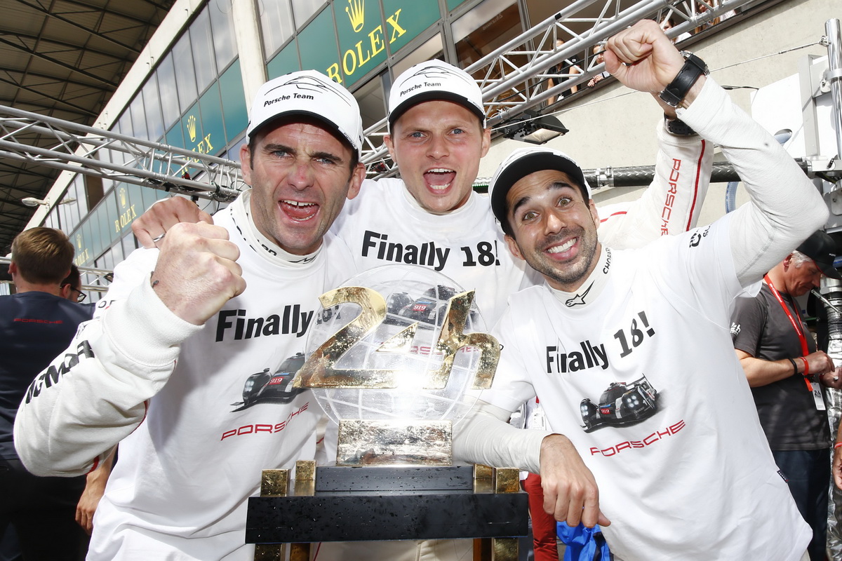 Porsche dành chức vô địch tại giải đua 24h LeMans 2016