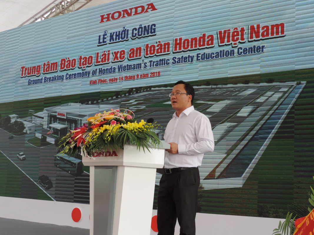 Honda Việt Nam khởi công xây dựng Trung tâm lái xe an toàn mới