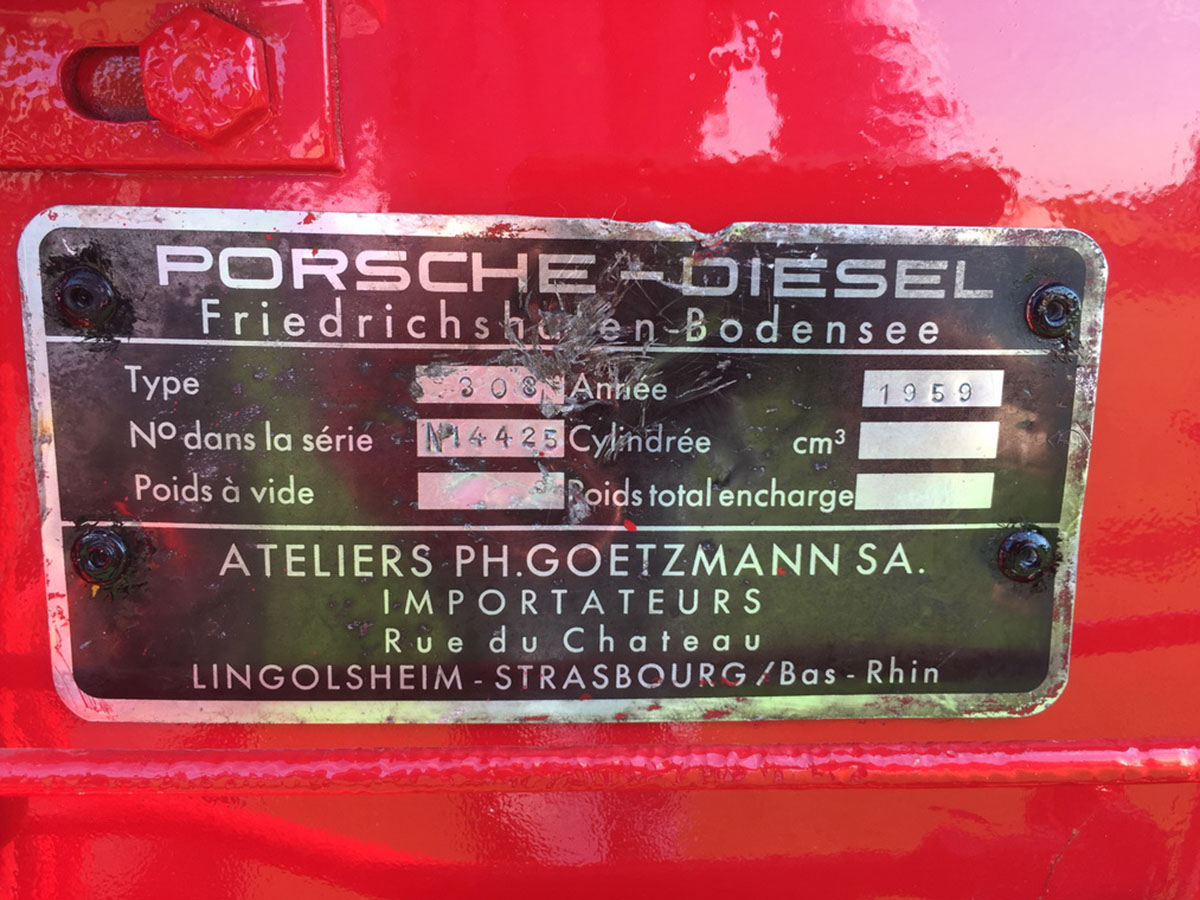 máy kéo Porsche 308 Super