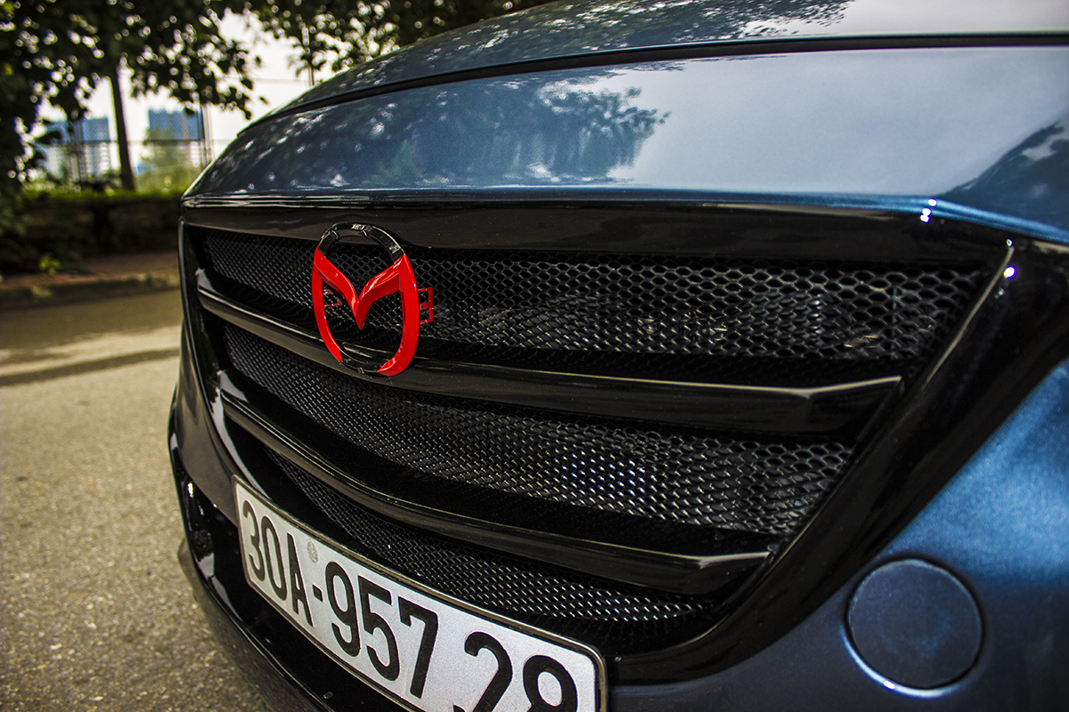 bản Mazda3 hatchback 2015 độ loa khủng tại Hà Nội