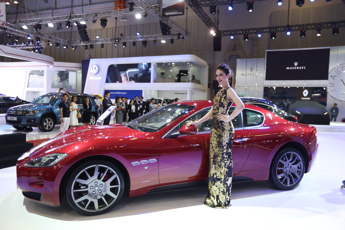 Gian hàng Maserati tại VIMS 2016
