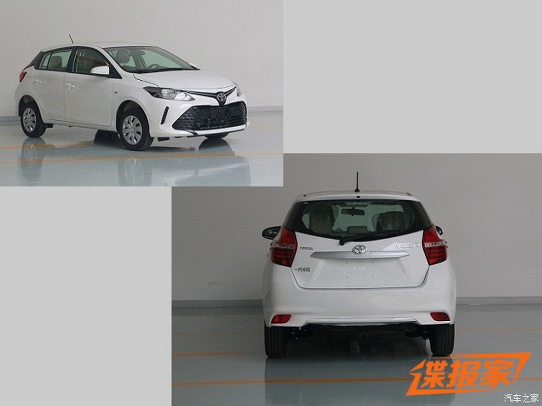 “Rò rỉ” hình ảnh Vios hatchback và Yaris L sedan tại Trung Quốc