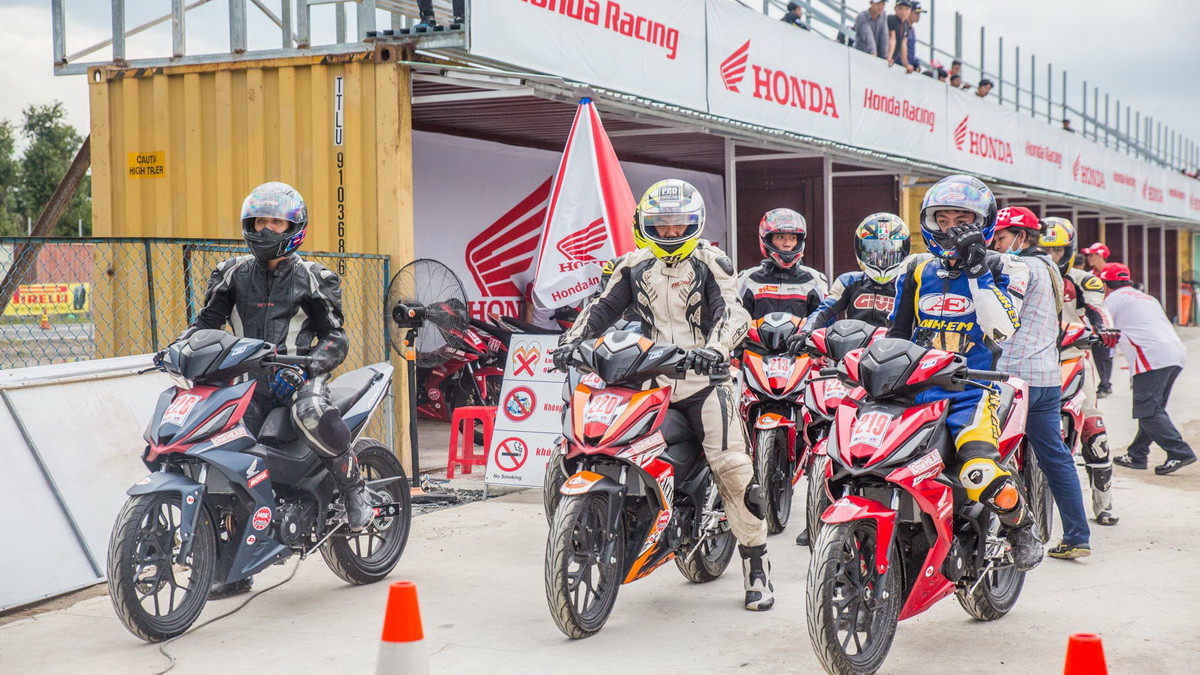Honda tiếp tục mang giải đua xe thể thao đến với khán giả tỉnh Bình Dương