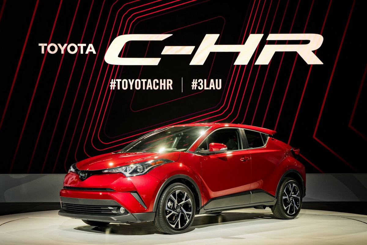 Toyota C-HR 2018 tại LA Auto Show 2016