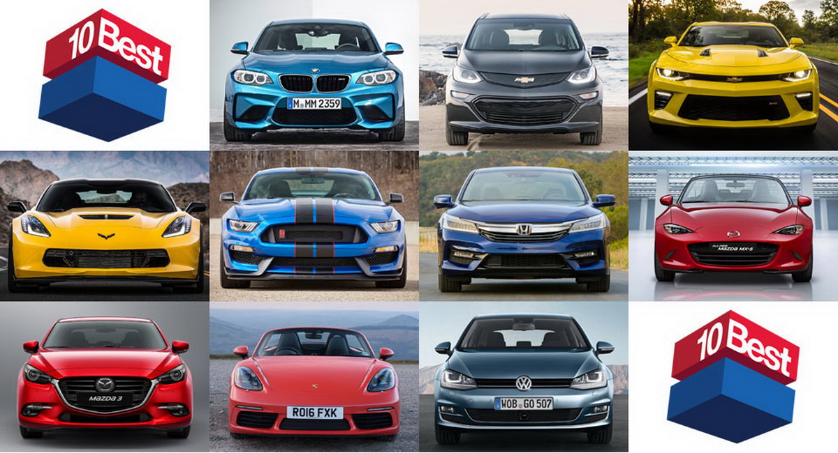 10 mẫu xe hơi tốt nhất cho năm 2017 do trang Car And Driver bình chọn