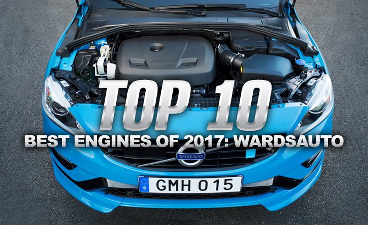 Top 10 động cơ xe hơi tốt nhất năm 2016 do trang Wards Auto bình chọn