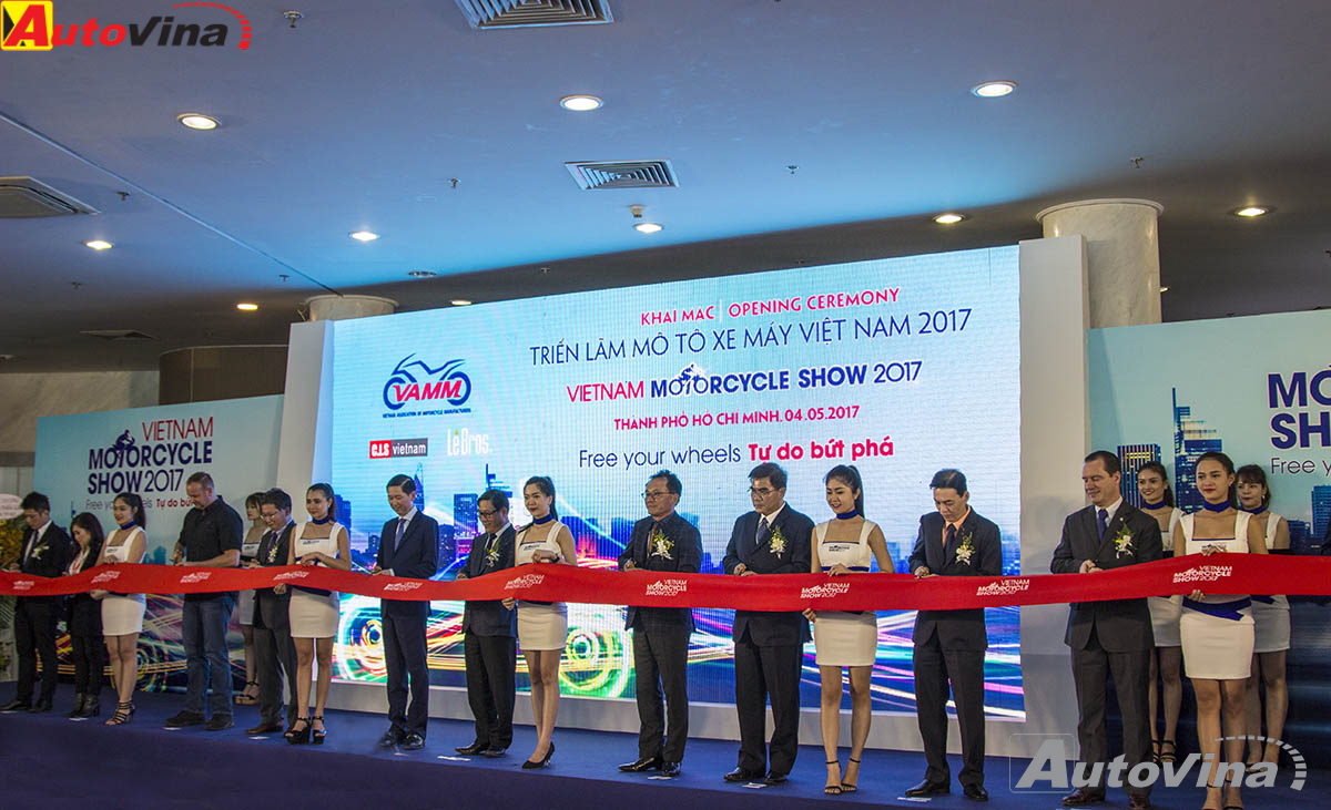Khai mạc triển lãm Môtô, Xe máy Việt Nam 2017