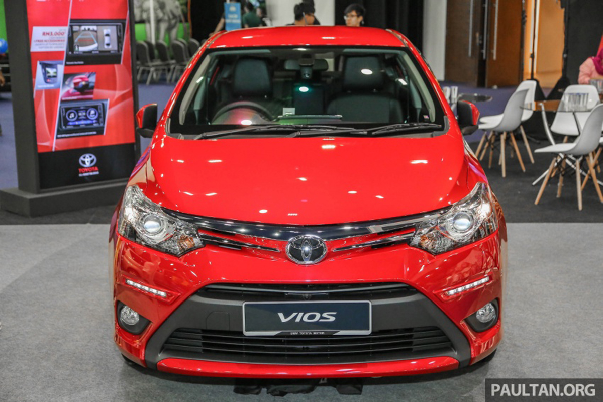 Toyota Vios 2017 phiên bản Malaysia 