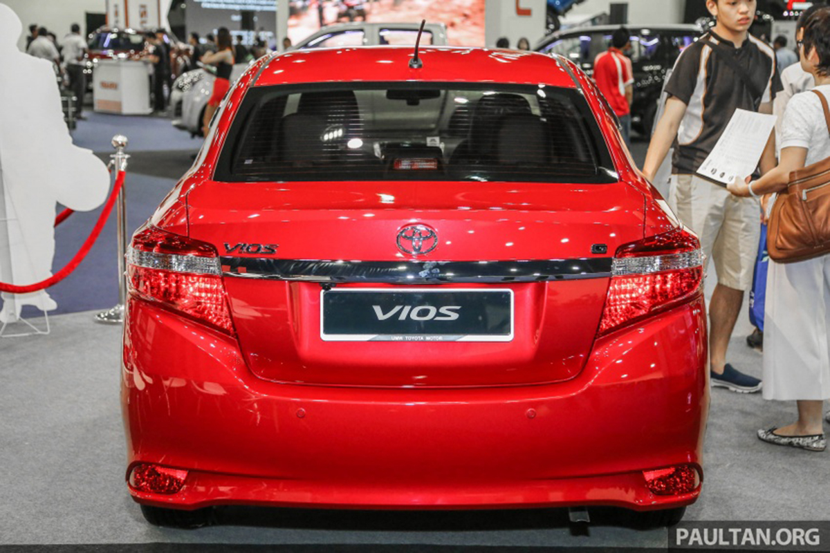 Toyota Vios 2017 phiên bản Malaysia 