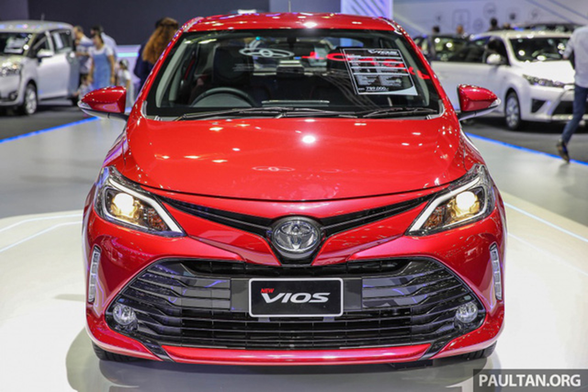 Toyota Vios 2017 phiên bản Thái Lan 