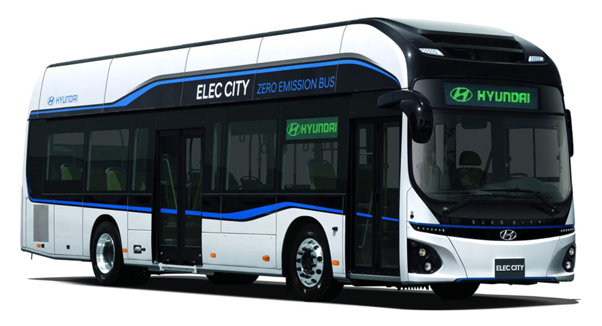Xe buýt chạy điện Hyundai Elec City 