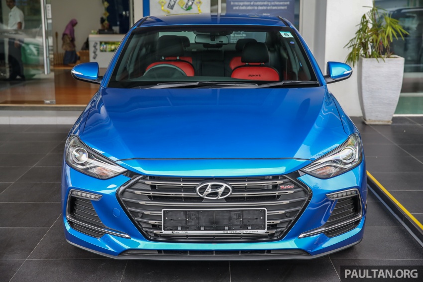 Hyundai Elantra 2017 tại Malaysia 