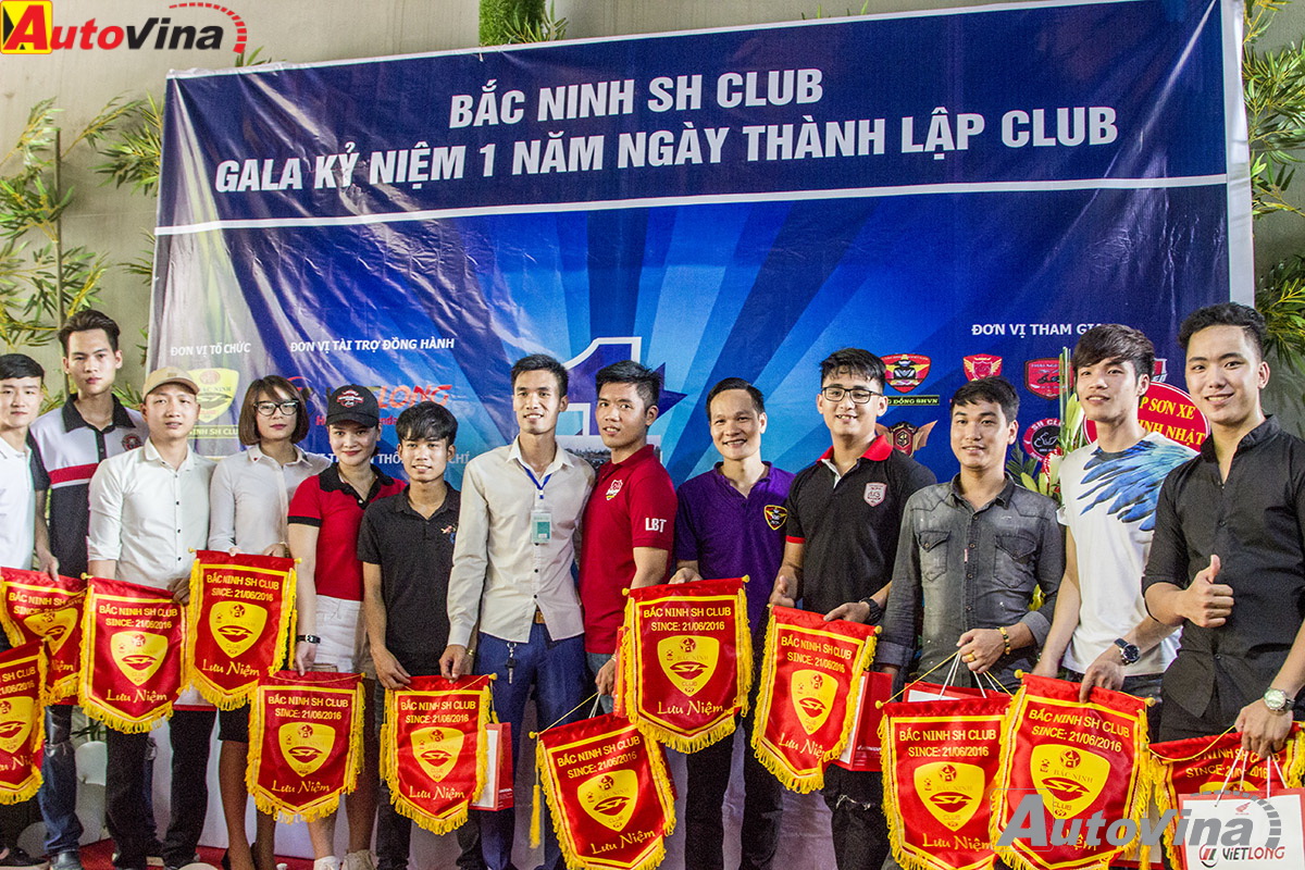 Cộng Đồng SH Việt Nam chia vui cùng Câu lạc bộ SH Bắc Ninh tròn 1 tuổi