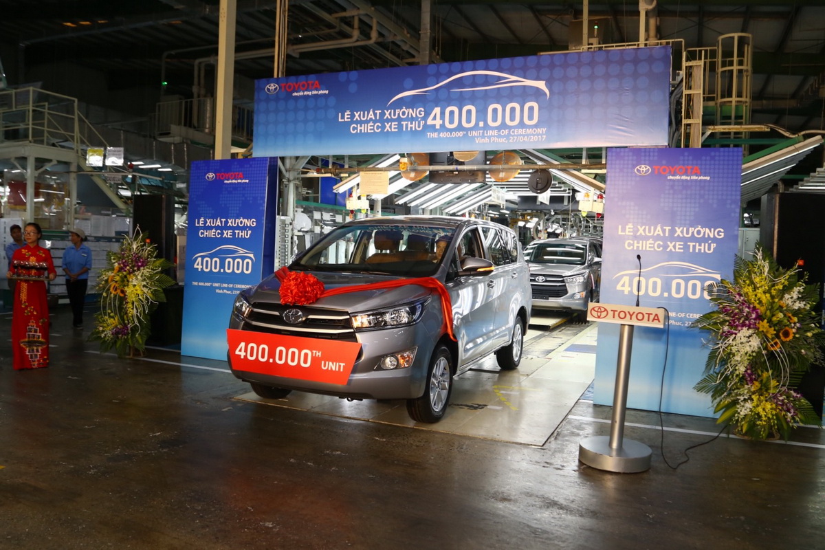 công ty Ô tô Toyota Việt Nam (TMV) chính thức công bố những thành tựu mà Công ty đã đạt được trong nửa đầu năm 2017