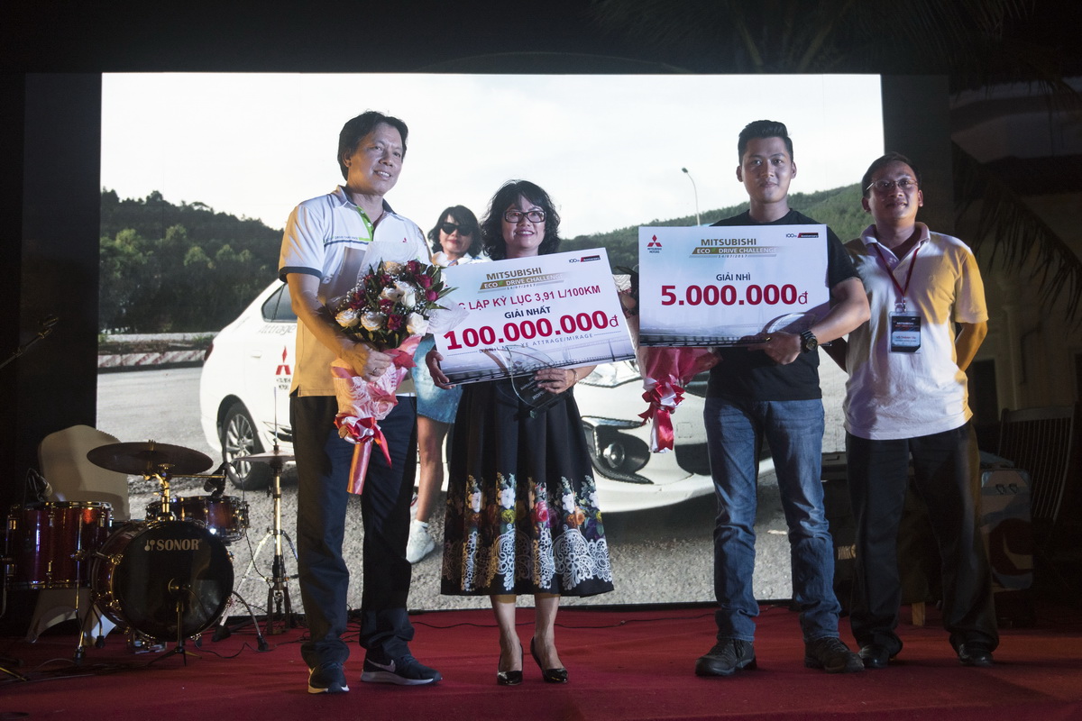 Thử thách lái xe tiết kiệm nhiên liệu - Mitsubishi Eco Drive Challenge