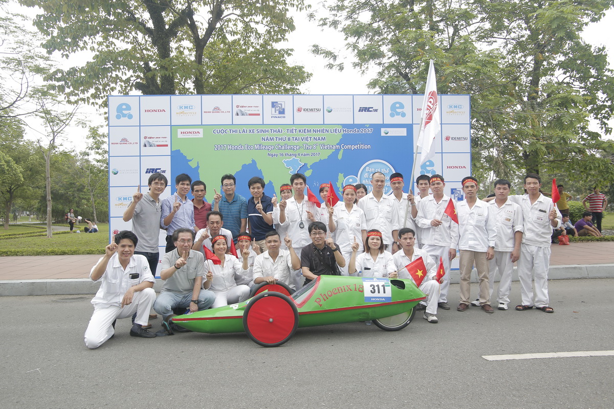 Cuộc thi Lái xe sinh thái - Tiết kiệm nhiên liệu (EMC) Honda