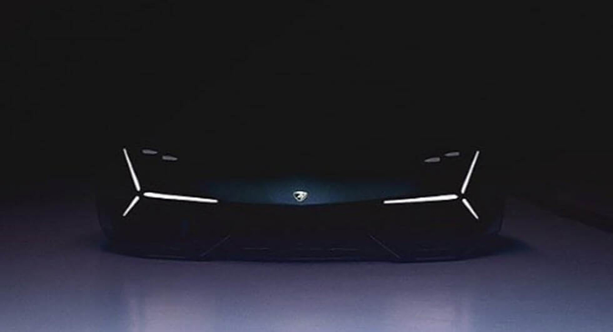 Lamborghini Concept nhá hàng Aventador phiên bản kế tiếp