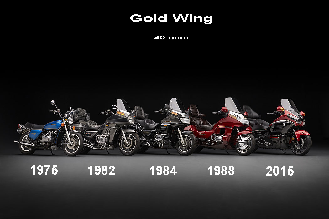 Gold Wing 40 năm