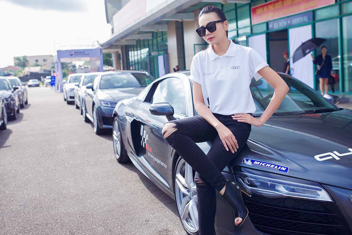 Thanh Hằng - Đại sứ thương hiệu Audi A6 mới tại Chương trình Trải nghiệm Audi 2015 tại Phú Quốc
