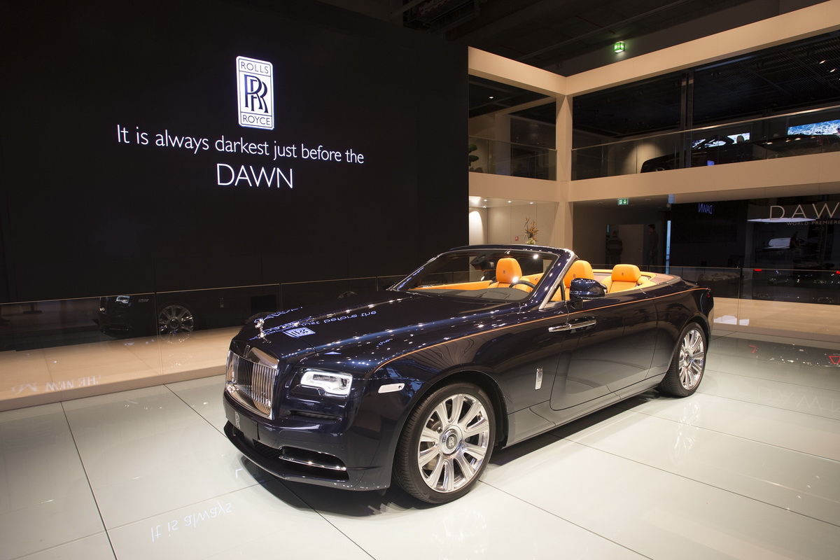Hình ảnh Ngoại thất Rolls-Royce Dawn 2015 tại Triển lãm ô tô Frankfurt Motor Show IAA 2015 