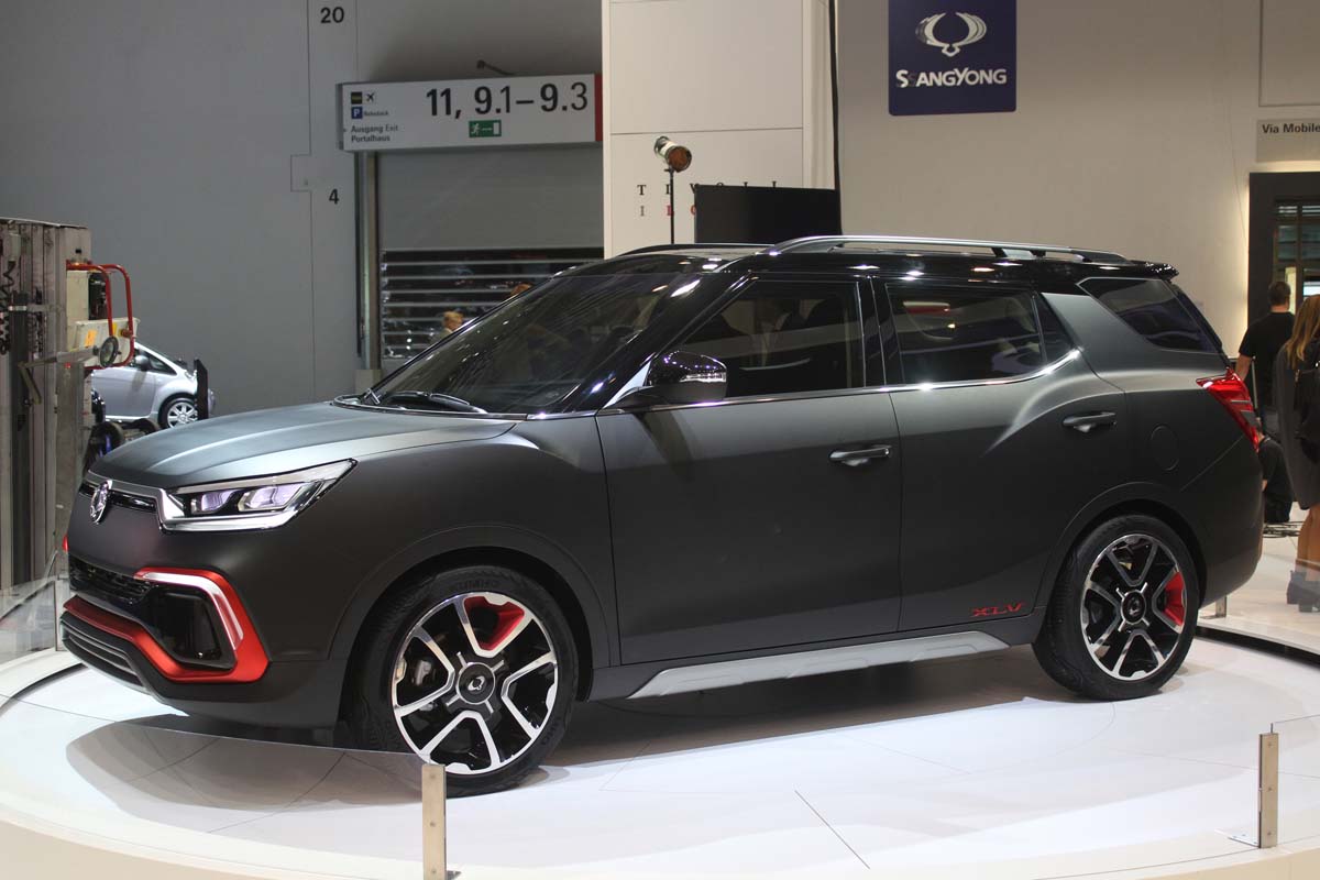 SsangYong Air Concept ra mắt tại Frankfurt Motor Show