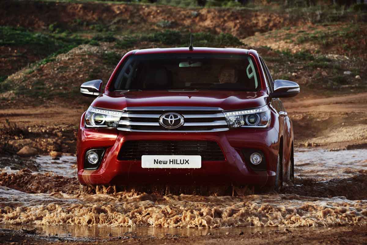 ảnh Toyota Hilux mới tại Châu Âu