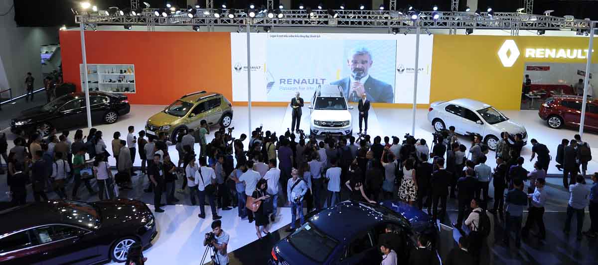 Renault giới thiệu 3 mẫu xe hoàn toàn mới tại VIMS 2015