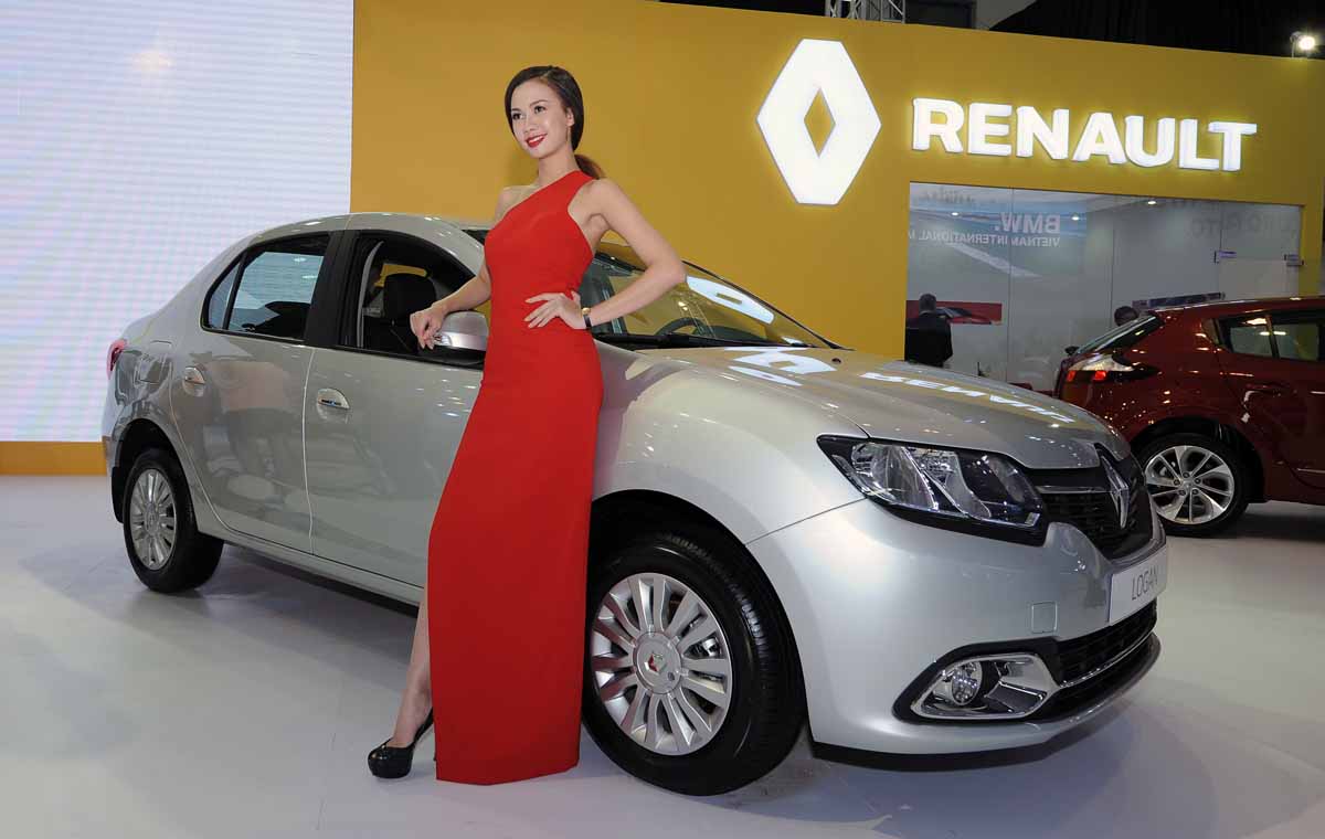 Renault Logan ra mắt tại VIMS 2015