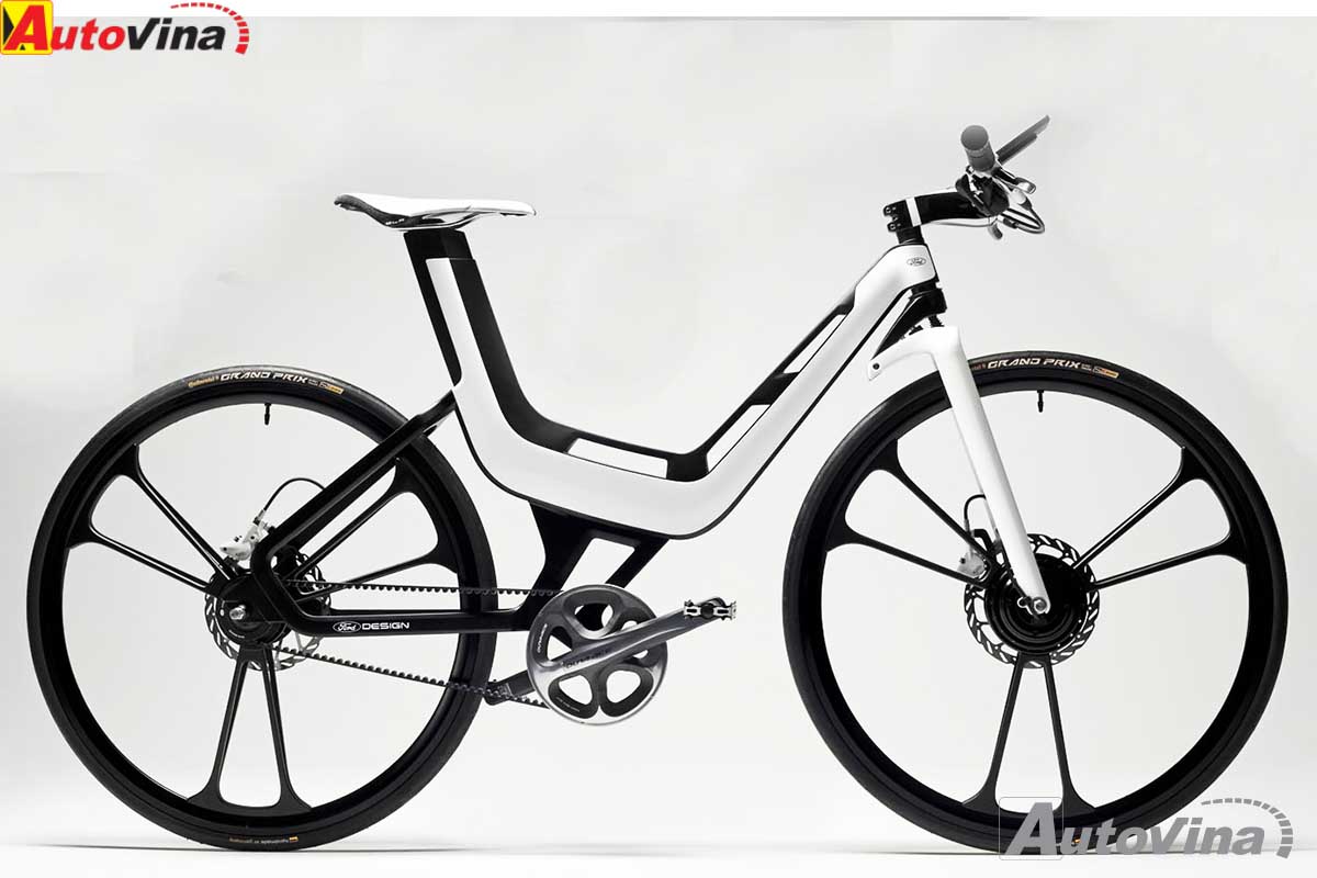 E-Bike, chiếc xe đạp Concept của Ford được giới thiệu ngày 25/09/2011 tại Frankfurt Auto Show trông khá kỳ dị
