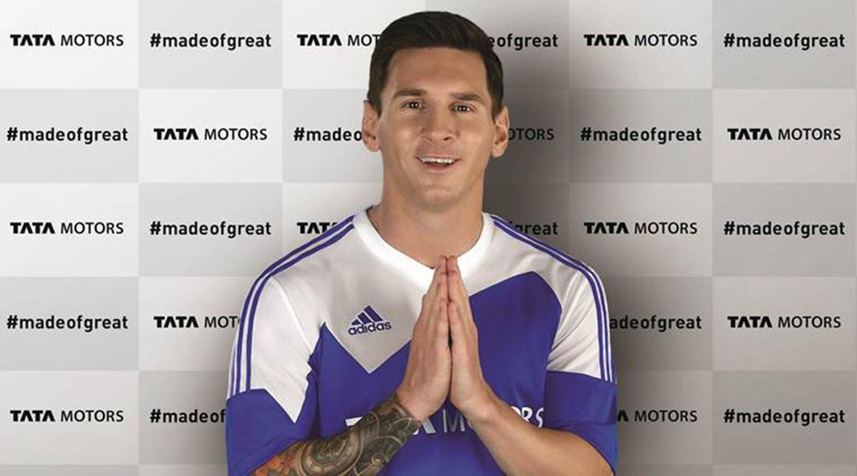 Lionel Messi trở thành đại sứ Tata