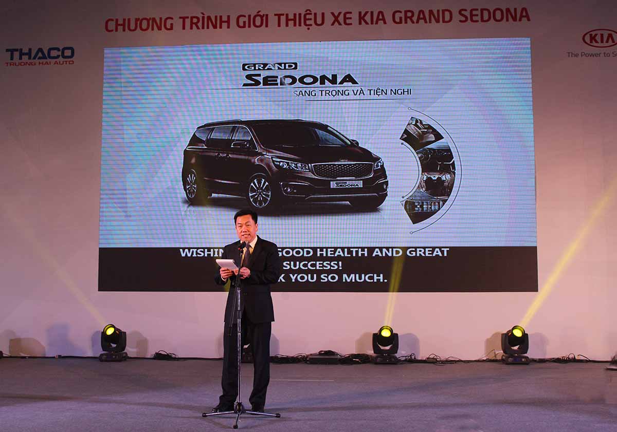 Lễ ra mắt Kia Sedona CKD tại Hà Nội