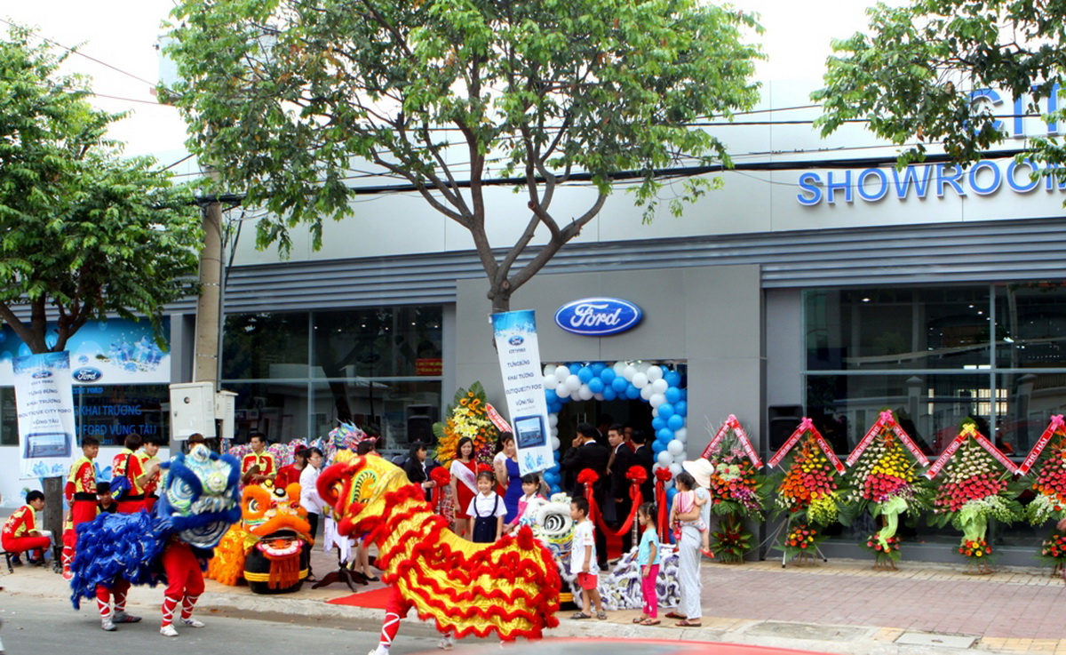 City Ford Việt Nam khai trương thêm showroom tại Vũng Tàu