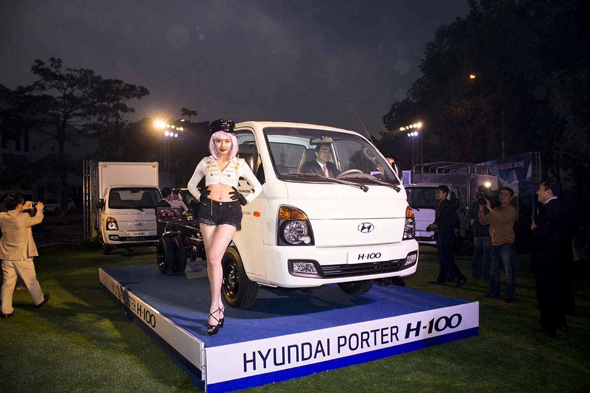 ra mắt xe tải hyundai Porter H100 tại việt nam
