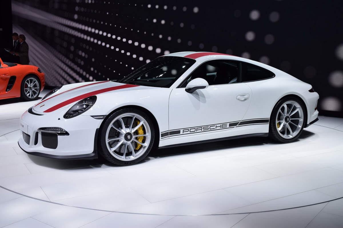 những hình ảnh Porsche 911 R 2017 tại geneva motor show 2016