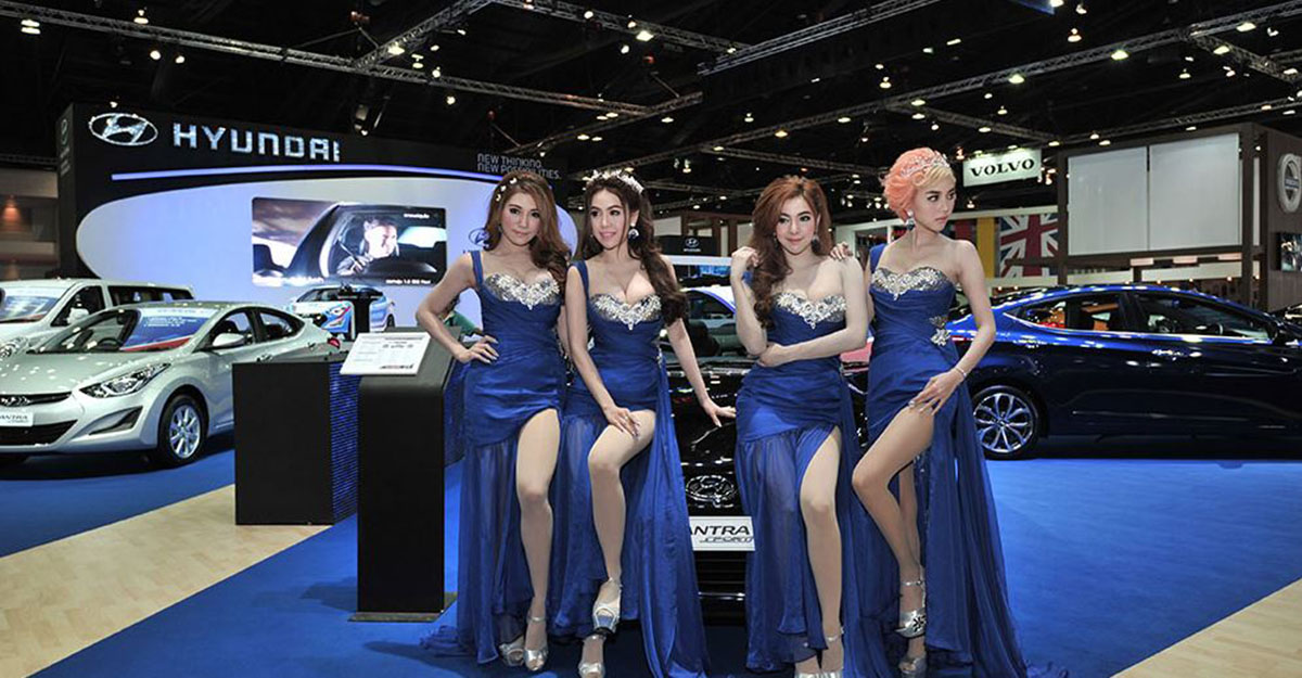 hình ảnh triển lãm bangkok motor show