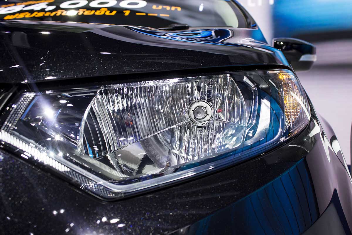 đèn pha ford ecosport black edtion tại bangkok motor show 2016